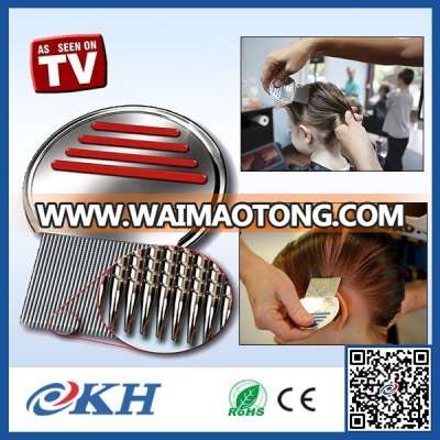 Reinforcing our personality through nit free terminator head lice comb, magic metal hair comb, pocket wedding hair comb